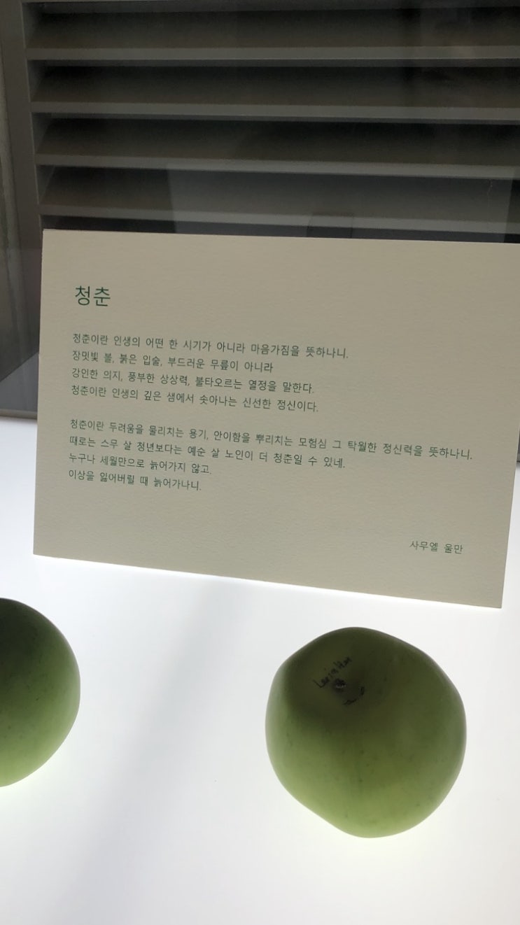  응원하고 지지하는 사람이 있다는 것