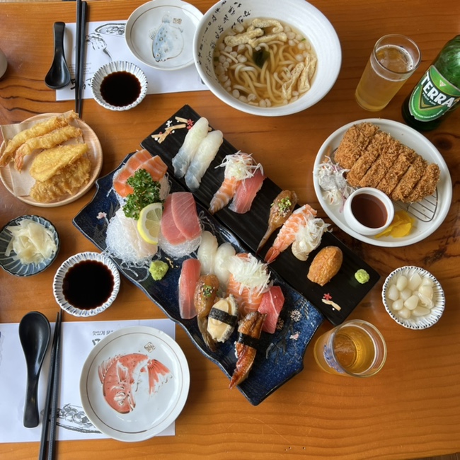  용봉동 초밥 낮술한 전남대 맛집 광주 전철우사거리 하루야스시 용봉점