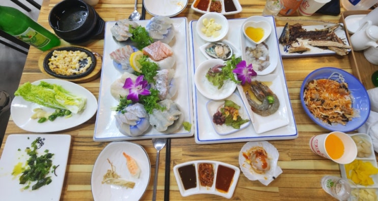  경기광주 횟집 추천) 가성비 대박 싱싱하고 맛좋은 오륙도횟집
