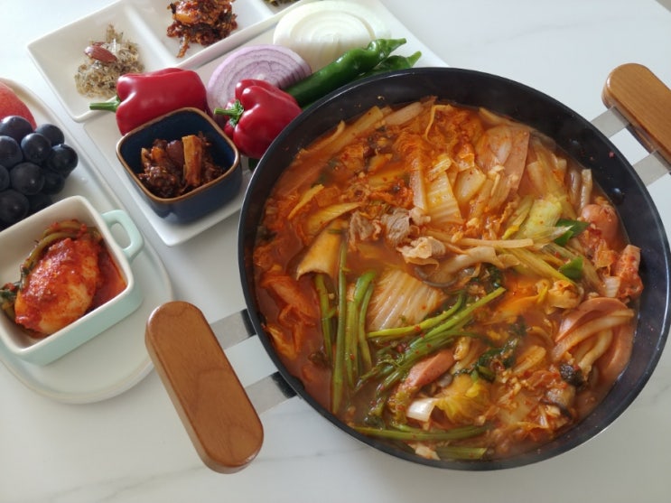  김포장기동맛집 김포라베니체맛집 훼미리부대찌개