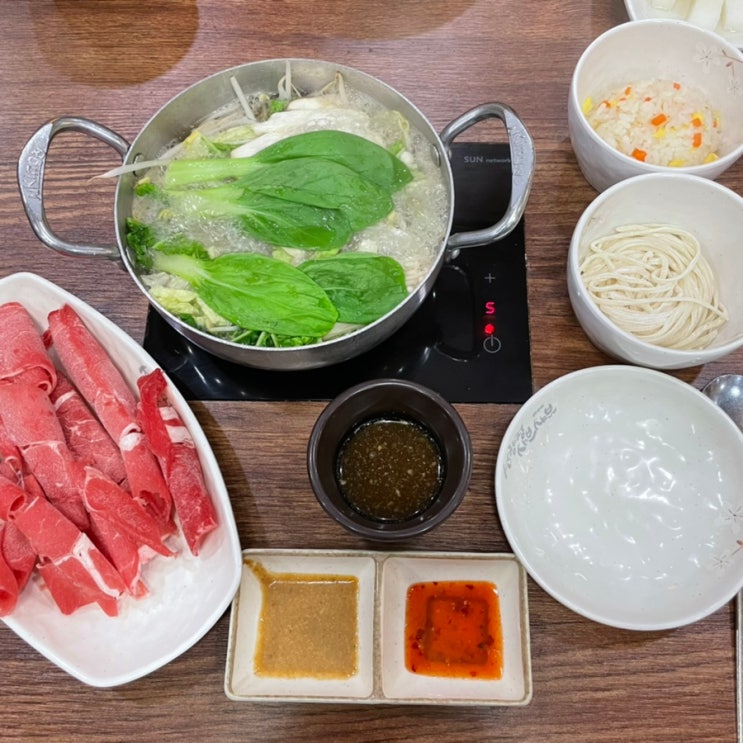  [상암] 선향정샤브샤브 : 1인 샤브샤브의 정수 상암 직장인 점심 해결(+누리꿈스퀘어 길 찾는 법)