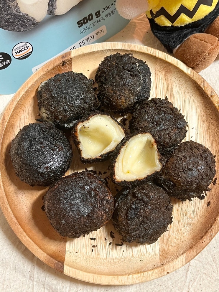  더블랙테이블과 함께 쫀득한 블랙 고로케 만들기