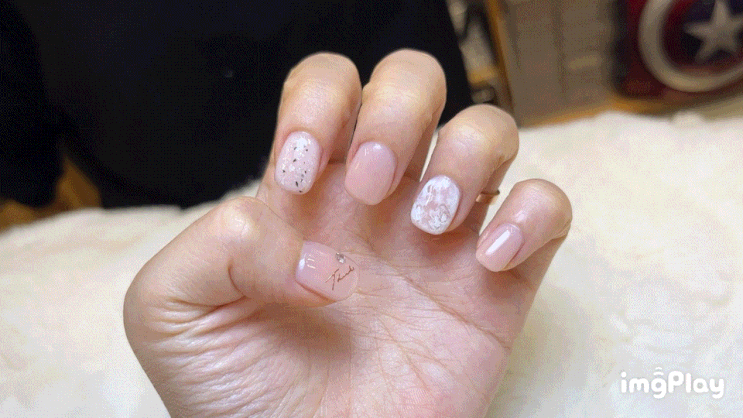  [남포동 네일] 남포동 네일샵 루네일공방에서 여심저격 웨딩네일 했어요/부산 네일