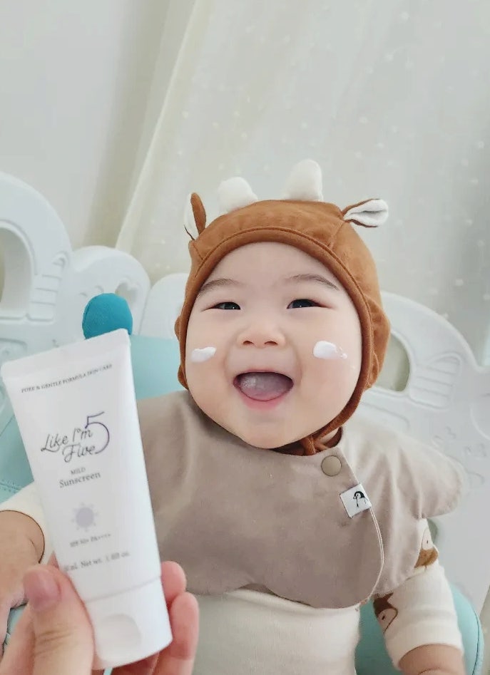  라이크아임파이브 베이비 유아 선크림 소개해요!
