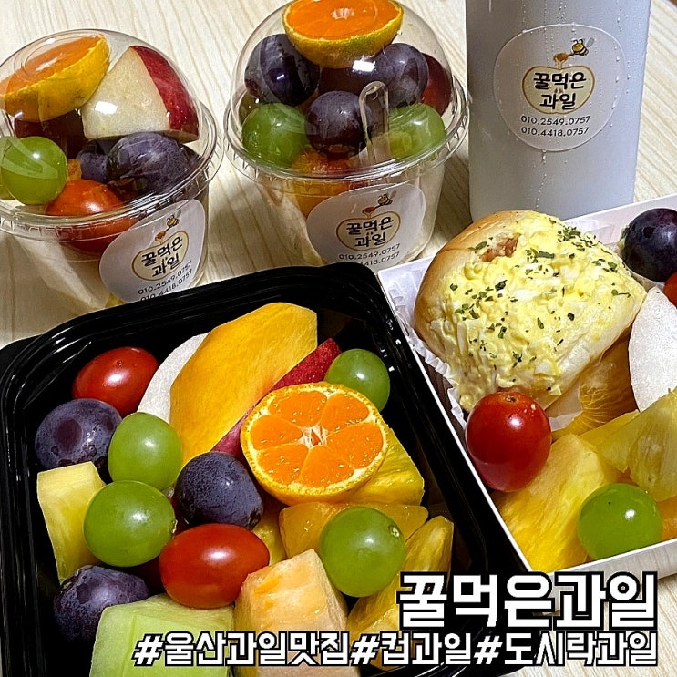  울산 과일 맛집/소풍도시락 주문은 꿀먹은과일!