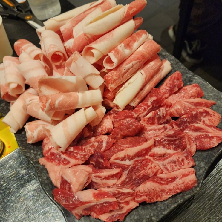  [강남역 고깃집] 강남역 11번 출구 맛집 데이트 '강레오의차돌집' 강남본점 세트1 후기