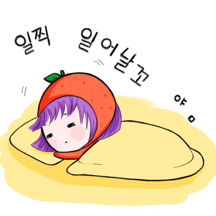 매일 밤 잠 자기 전에 하는 일