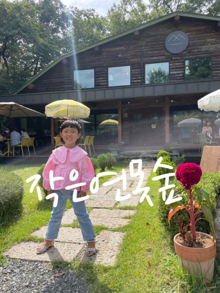  경기광주 아이랑 갈만한곳 야외카페 숲크닉 내돈내산 후기 ️작은 연못숲