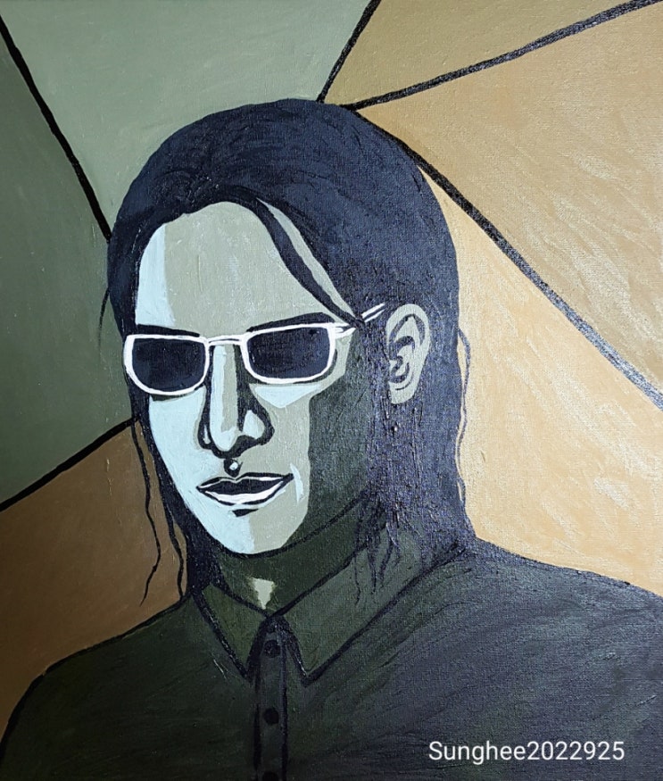  아트워크 유화그림 감성 인물화[함께하고싶은 너]