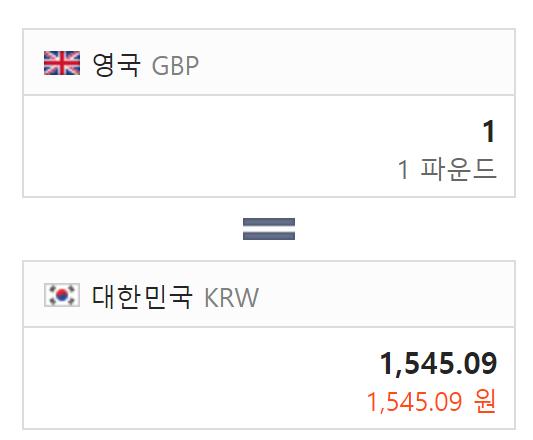 영국 화폐단위