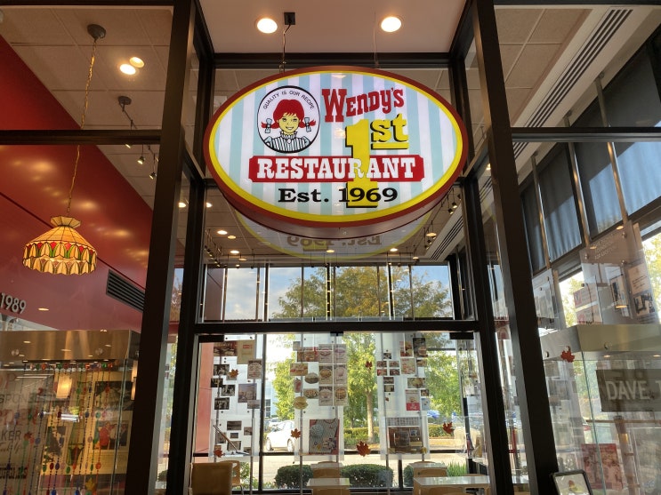 미국 프랜차이즈 3위, 웬디즈(Wendy's)가 시작된 첫 번째 매장 방문