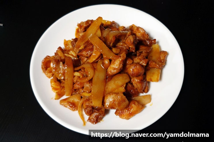  간단캠핑요리 올품닭갈비 매콤해서 반찬, 술안주로 딱이야