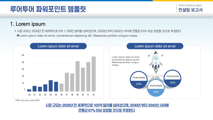  ppt 템플릿 컨설팅 보고서 기획서 깔끔한 파워포인트 템플릿