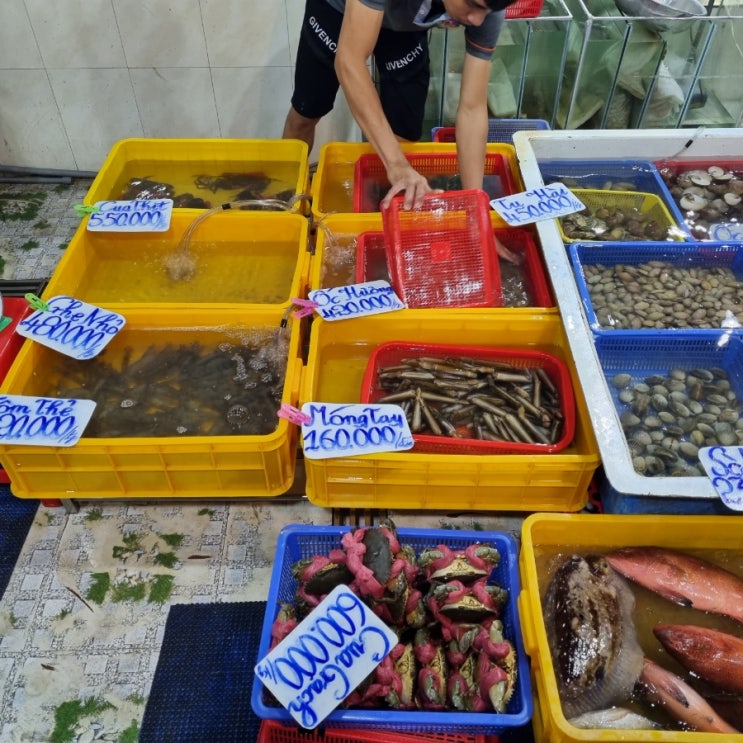  나트랑 해산물 맛집 [ 외곽 지역 Hai san Thanh Suong 2 ]