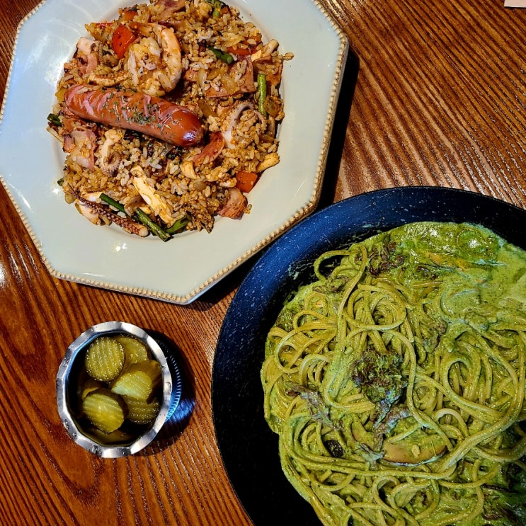  [전주 신시가지 맛집] "써니네집" :: 시금치 파스타에 햇살 한 줌!