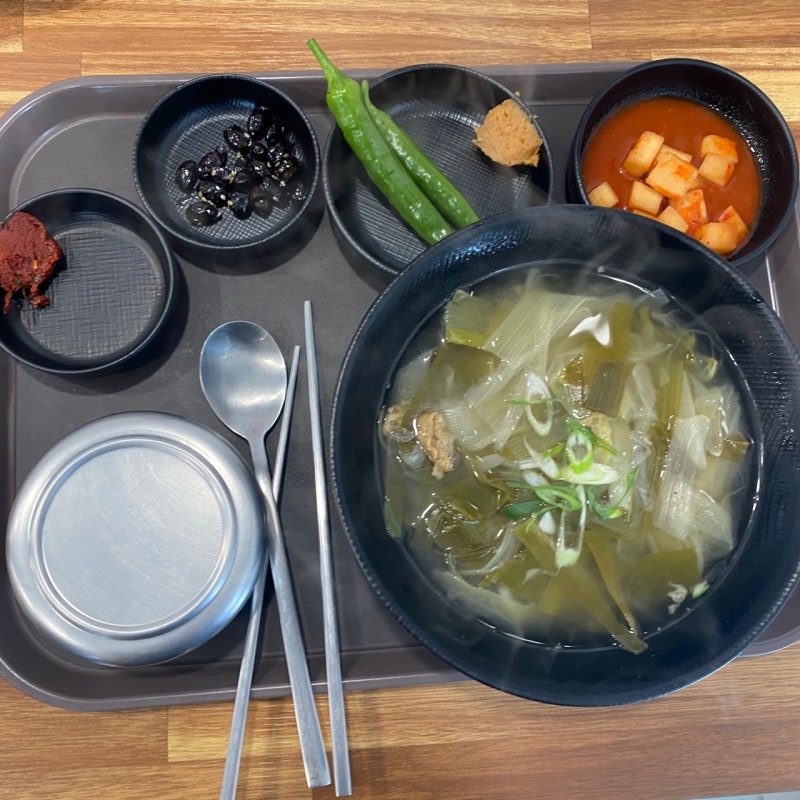 [진도소고기대파국]진도휴게소맛집