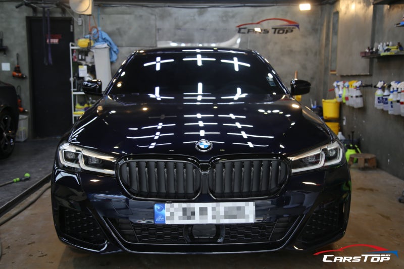 셀프 유리막코팅 BMW 530i