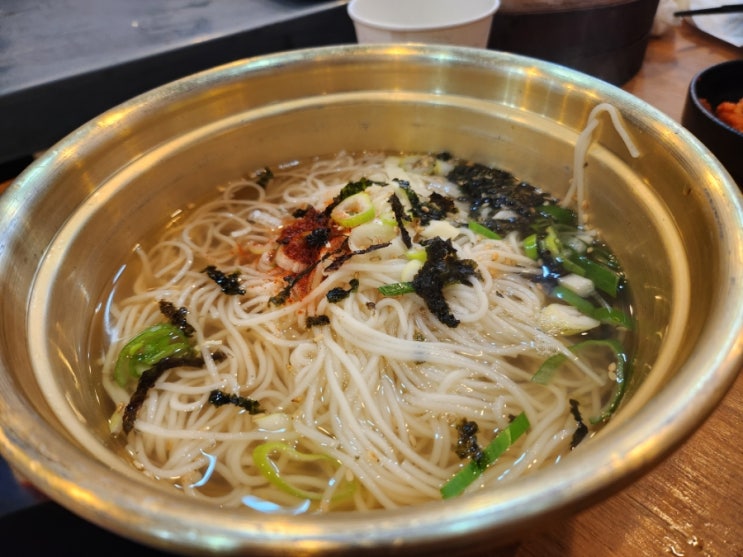  [완주/삼례] 이북할머니멸치국수 - 국물이 끝내주는 맛있는 이북식온국수와 냉국수, 멸치국수 맛집, 전주 한옥마을에서 30분 거리에 있는 완주군 삼례읍 맛집