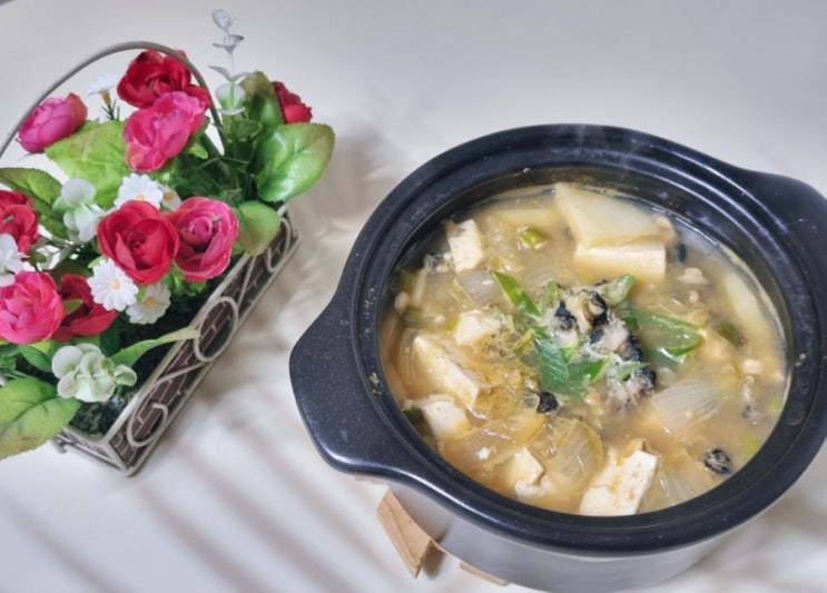  우렁된장찌개 맛있게 끓이는 법, 간단 된장찌개 레시피