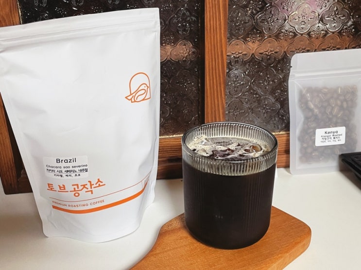  홈카페원두 토브공작소 브라질 차카라 사오 세베리노 내추럴 후기