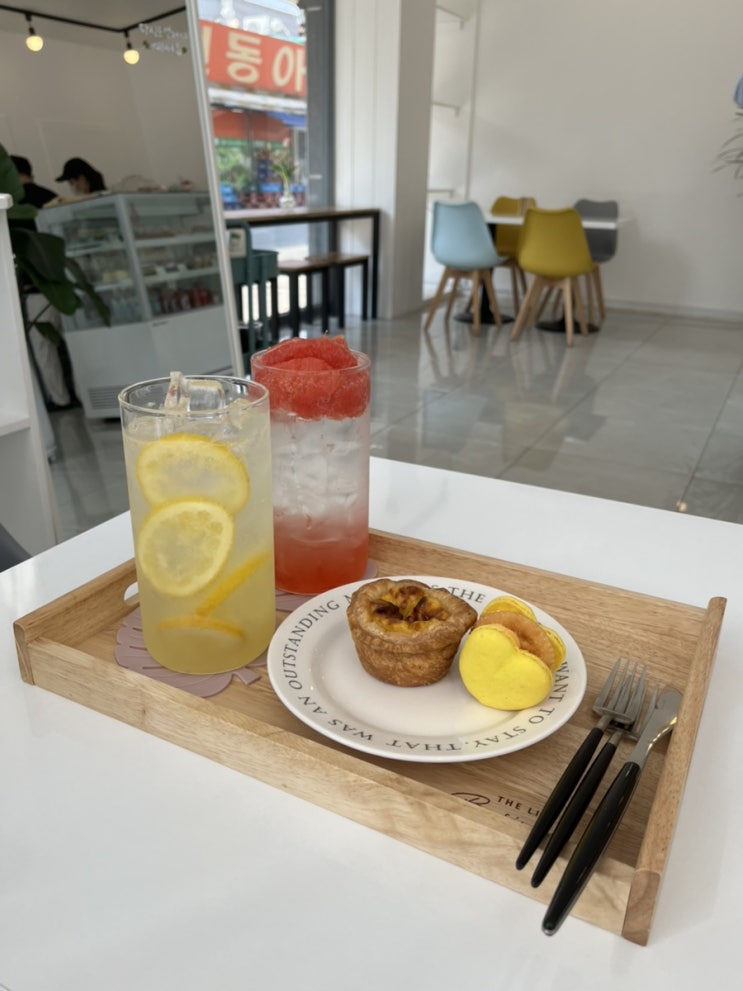  [전주 카페 | 전주 중화산동 카페 추천 ] 카페지비유  | 디저트가 맛있는 (수제에이드, 에그타르트…) 카페 추천 (메뉴판, 가격, 주차장…)