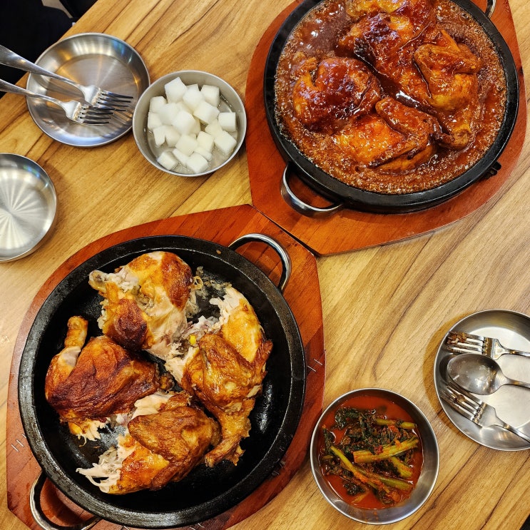 사가정 누룽지통닭구이 메뉴 추천(재방문후기)