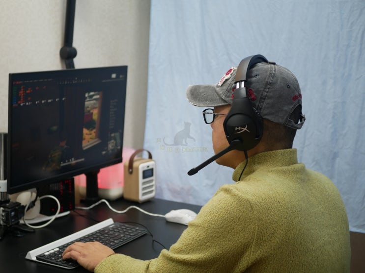  유선 게이밍 헤드셋 HyperX Cloud Stinger S 인강 볼때 괜찮은데