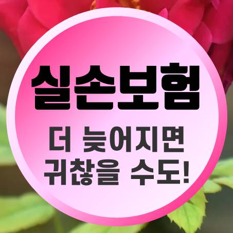  50대실손보험 추천, 더 늦어지면 조금 귀찮을 수도 있기 때문에!