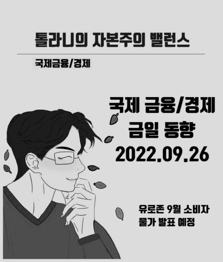 강 달러로 인한 치솟는 환율의 공포, 유로존 9월 소비자물가 발표 예정 강 달러로 인한 치솟는 환율의 공포, 유로존 9월 소비자물가 발표 예정