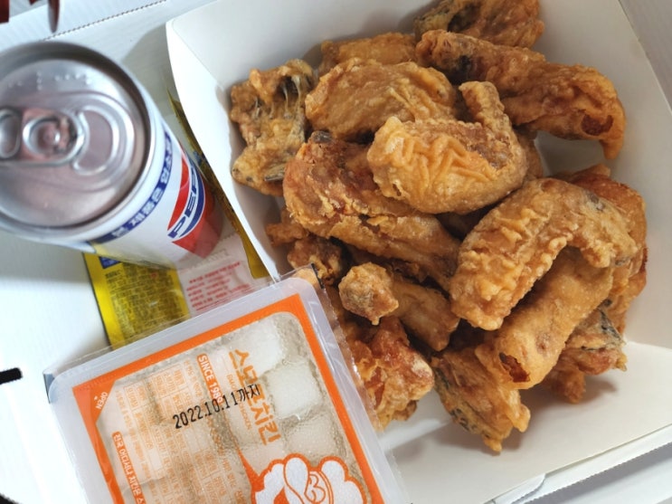  포항 흥해 치킨 바삭바삭 맛있었던 스모프치킨
