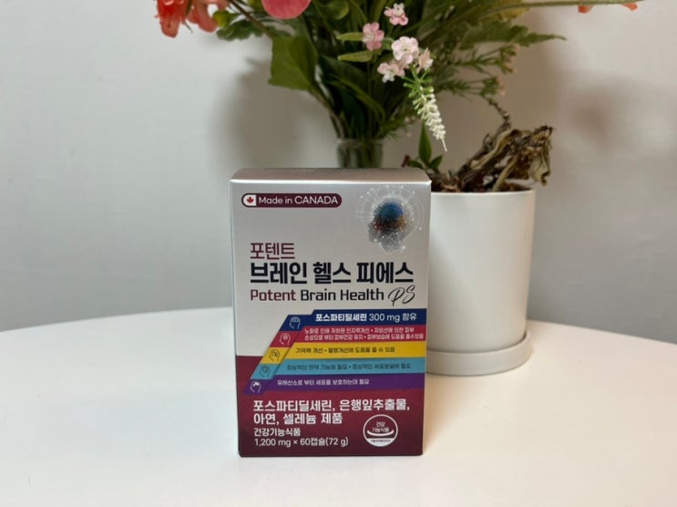 부모님 영양제로 포텐트 브레인헬스 기억력 영양제 추천해요 부모님 영양제로 포텐트 브레인헬스 기억력 영양제 추천해요