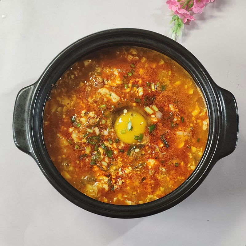 백종원 순두부찌개 끓이는법 양념 재료 요리