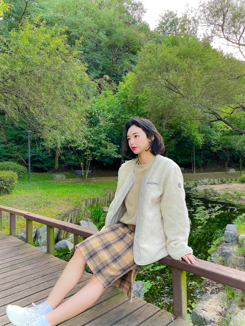 디스커버리 리버시블 양털자켓, 여성 후리스 자켓으로 딱!