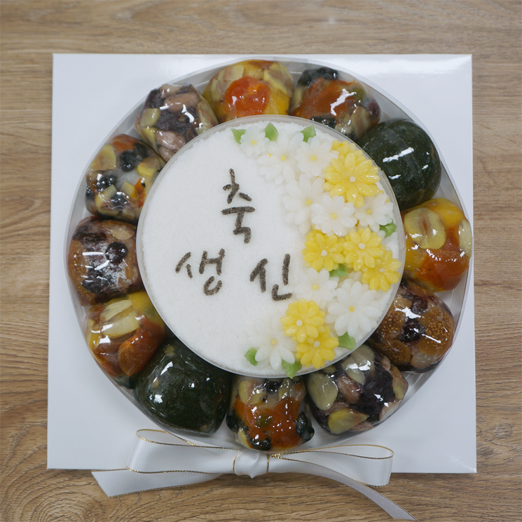 시흥 떡케이크 전문점 / 칭찬받는 생신 떡케이크는 마실떡에서