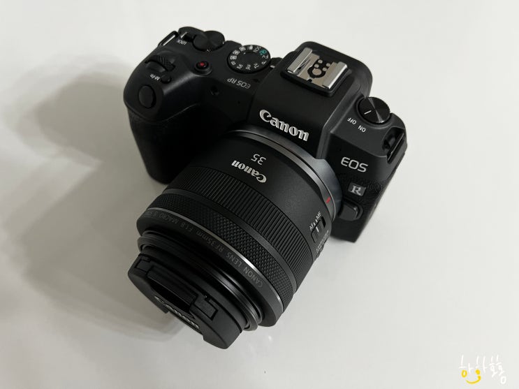  가볍고 가성비 좋은 풀프레임 미러리스 카메라 [EOS RP] + [RF 35mm f1.8렌즈]