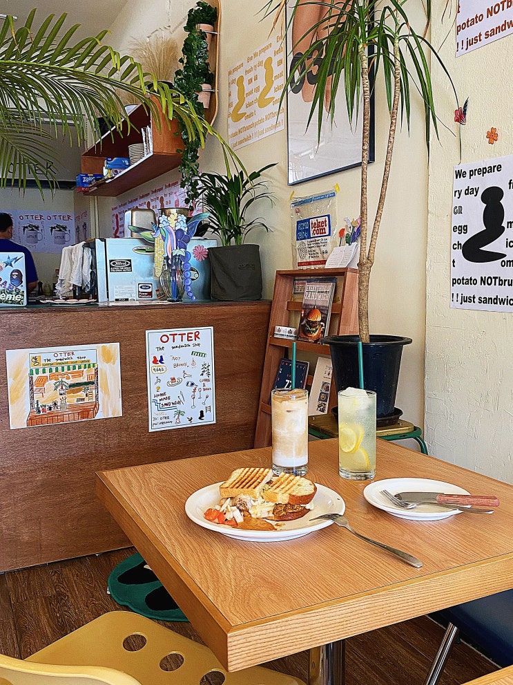  송파 카페 [오터 OTTER] The sandwich shop