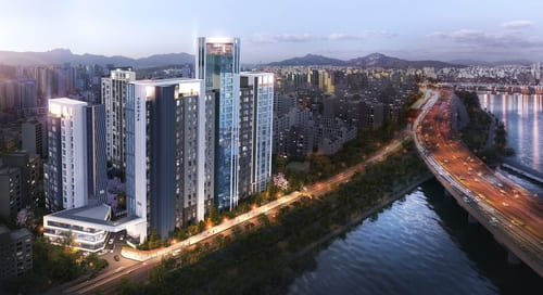  한화건설, 한강변 염창무학아파트 리모델링 사업 첫 단독 수주