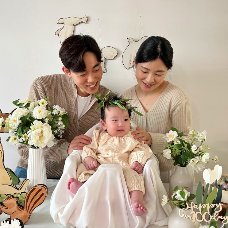  페어리테일테이블 셀프 백일 촬영 백일상 테이블 대여 후기
