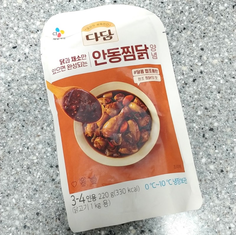 CJ 다담 양념소스 안동찜닭  집에서 간편하게 요리할 수 있어요