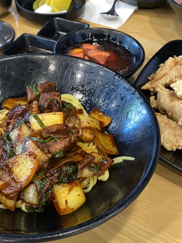  가오동 준짜장 탕수육은 못 참지