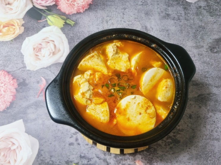  순두부찌개 끓이는 법, 바지락을 이용한 백종원 순두부 찌개 레시피