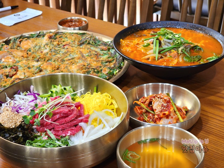  대전봉명동맛집 칼국수, 해물부추전이 맛있는 풍국면 봉명점