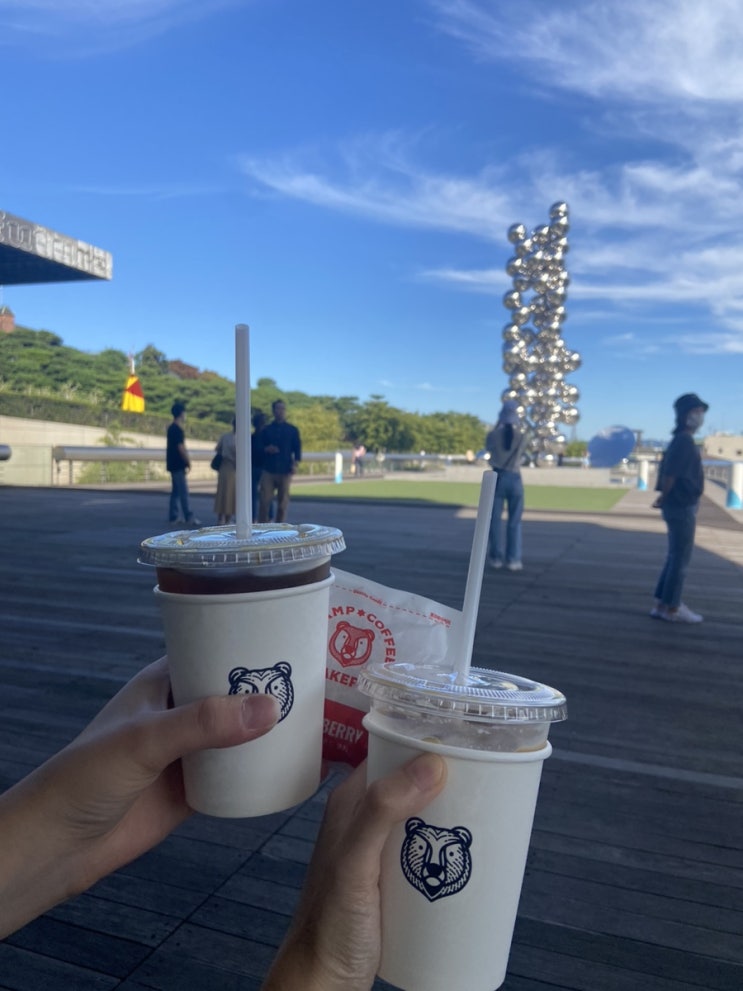  한강진 카페 챔프커피 리움미술관