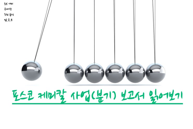  포스코케미칼(003670) 사업보고서 읽어보기