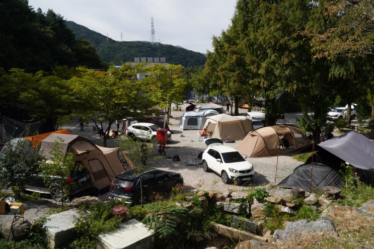  동두천캠핑장 서울근교 정말 가까운 산촌캠핑장