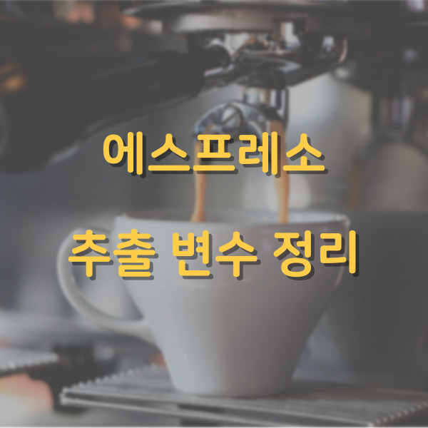  에스프레소 추출 시 채널링이 나는 의외의 이유