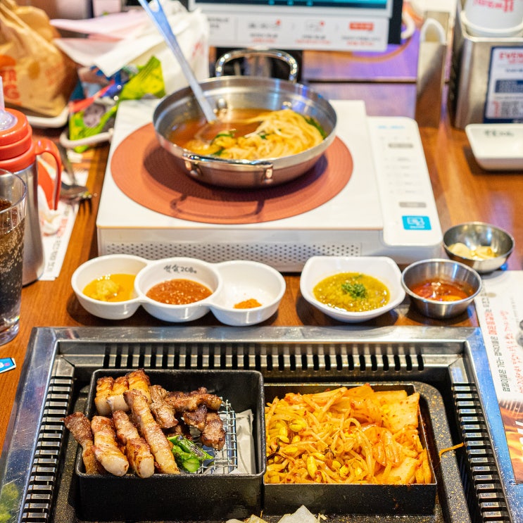  김포 구래동고기집 부드러운 삼겹살 구워주는 집 쏘삼208 김포구래점