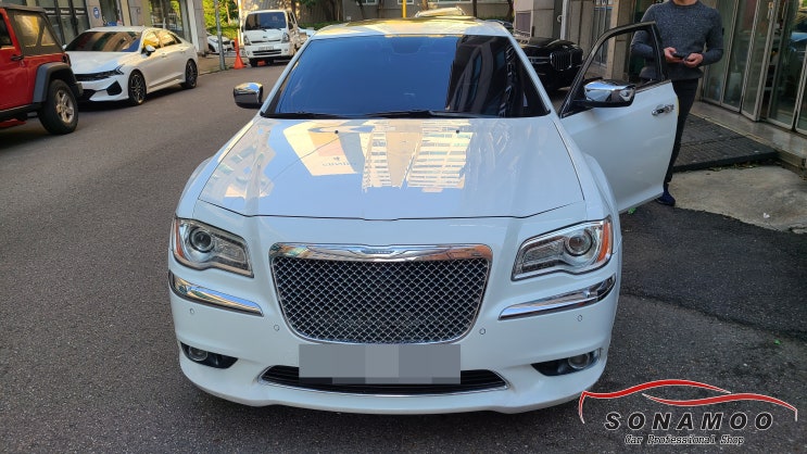  크라이슬러 300c 터치불량 패널교환