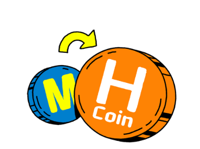  현대카드 M 포인트를 H-coin을 이용해 현금화 하는 방법