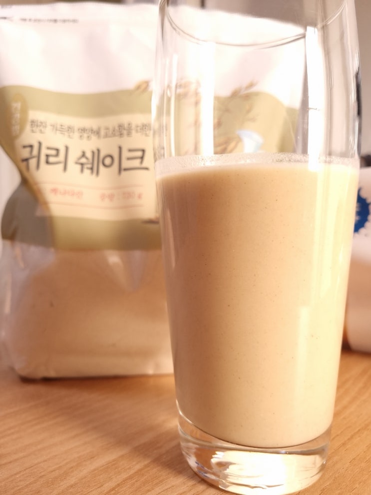  [내돈내산] 한끼 식사대용_곡물 쉐이크 중에서 이마트에서 사 온 귀리 쉐이크는 어떤 맛일까?